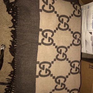 GUCCI throw blanket